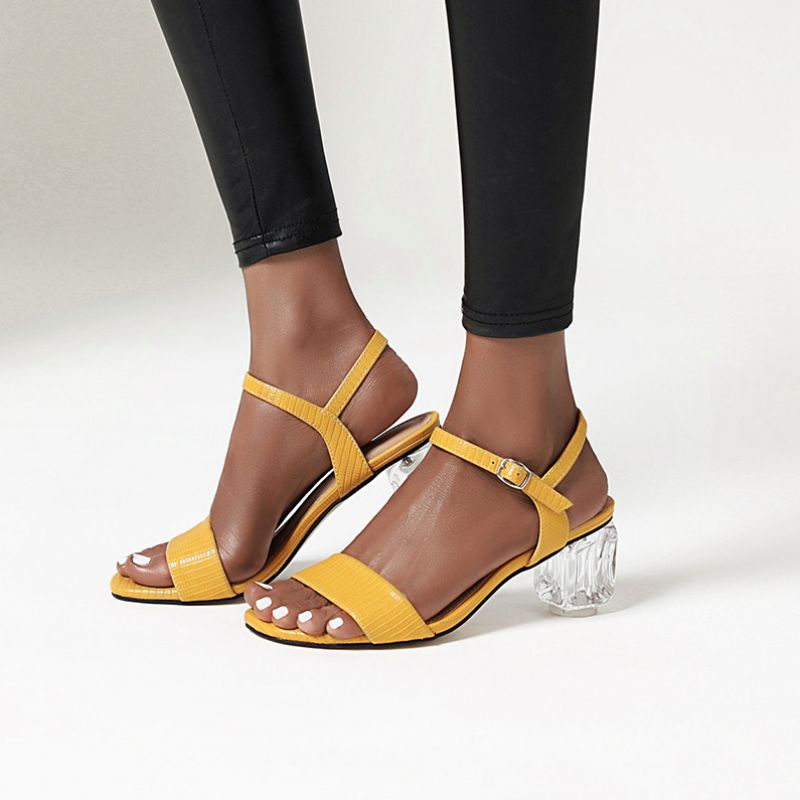 Apure Heels - Keltainen