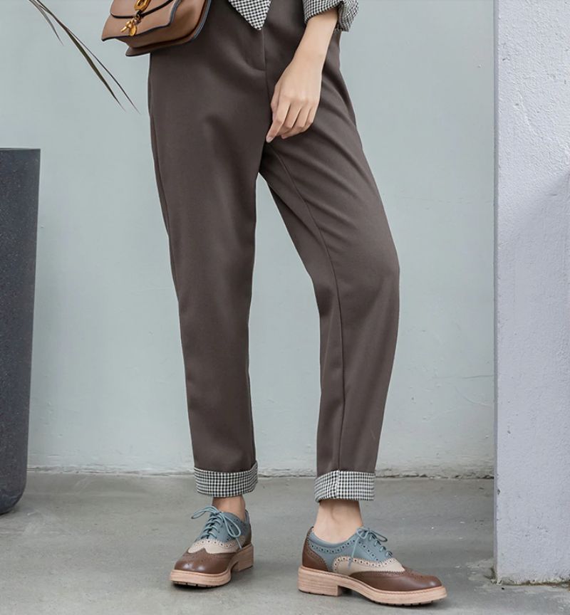 Aquamarine Naisten Oxfords-kengät - Ruskea