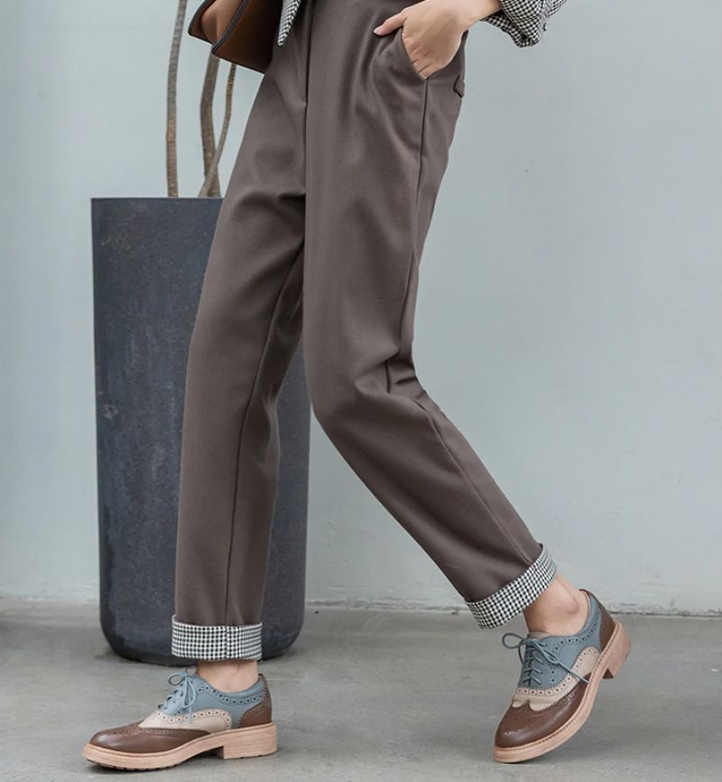 Aquamarine Naisten Oxfords-kengät - Ruskea