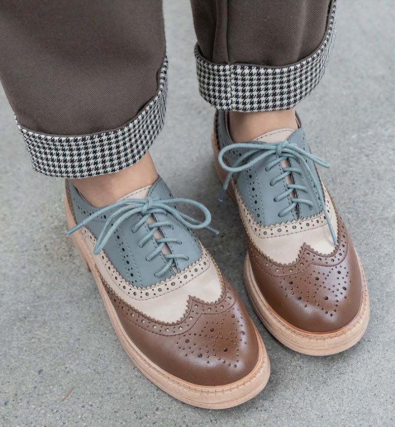 Aquamarine Naisten Oxfords-kengät - Ruskea