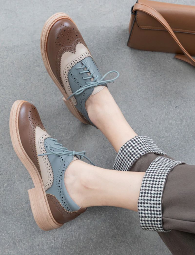 Aquamarine Naisten Oxfords-kengät - Ruskea