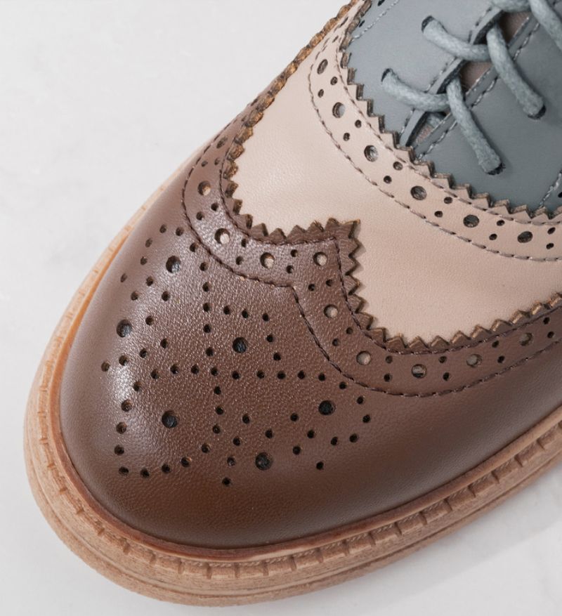 Aquamarine Naisten Oxfords-kengät - Ruskea