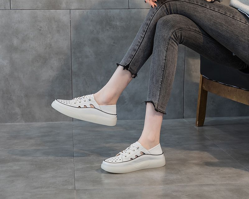 Archi Naisten Mukavat Slip-on Urheilukengät - Beige