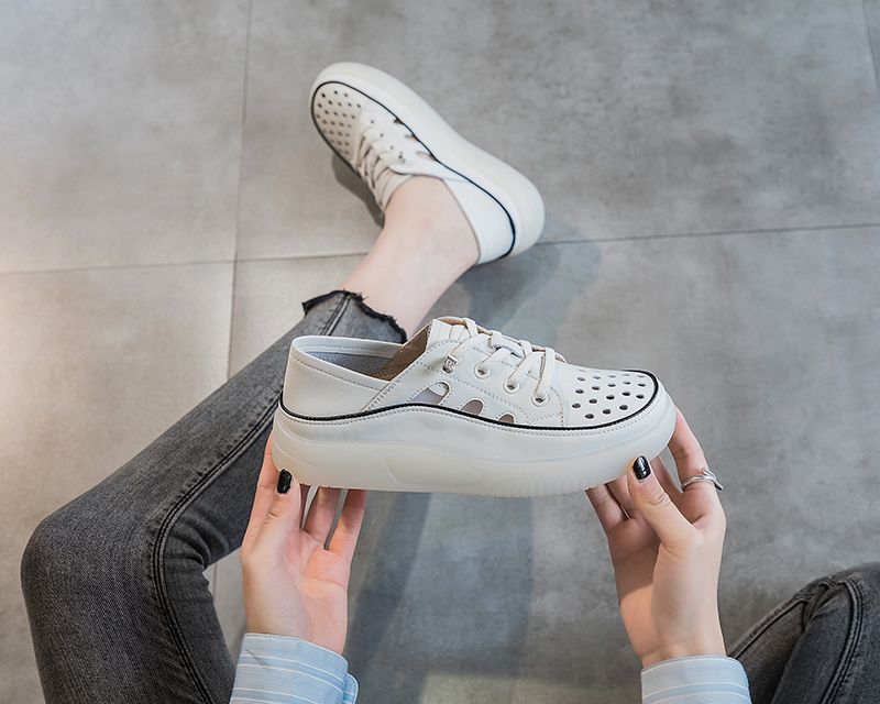 Archi Naisten Mukavat Slip-on Urheilukengät - Beige