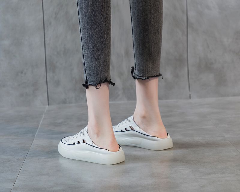 Archi Naisten Mukavat Slip-on Urheilukengät - Beige