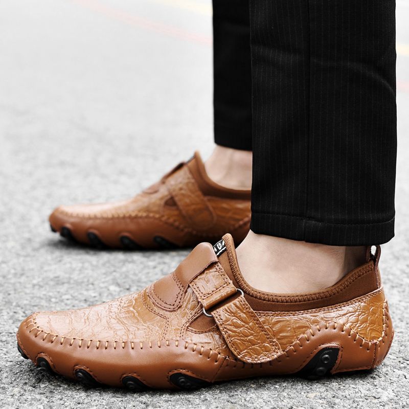 Arduvi Miesten Loafers Vapaa-ajan Kengät - Ruskea