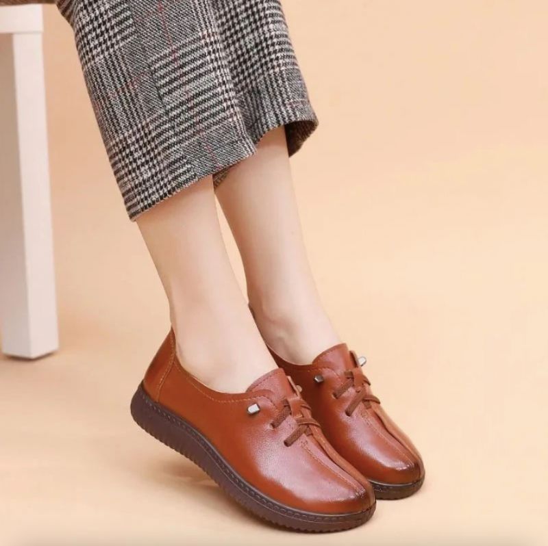 Ariana Naisten Loafer-kengät - Ruskea