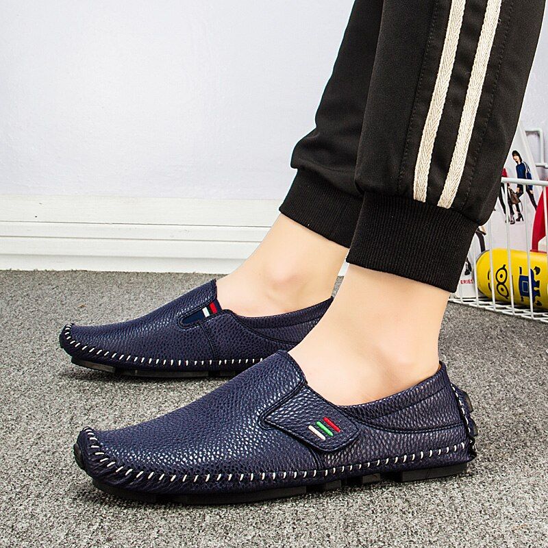 Arjona Miesten Loafers-mekkokengät - Valkoinen