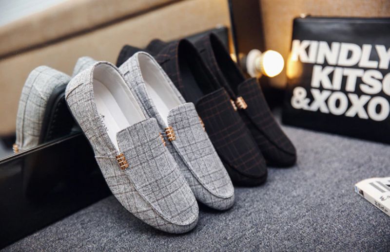 Arturo Miesten Loafers Vapaa-ajan Kengät - Harmaa