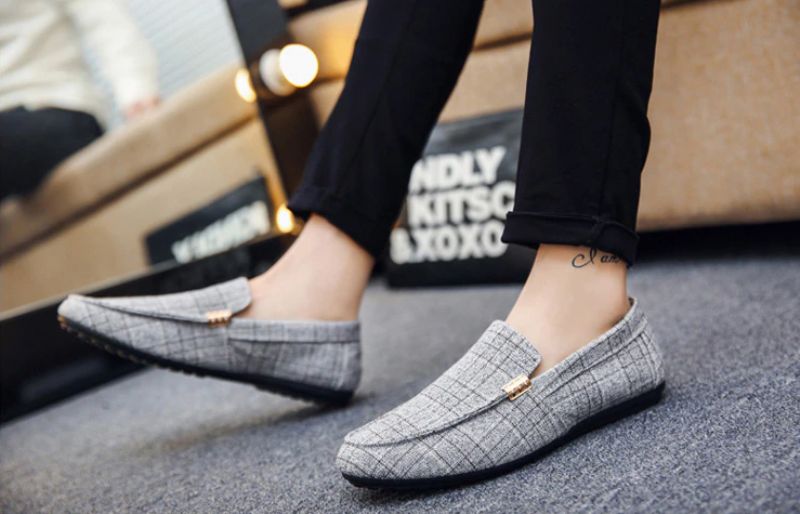 Arturo Miesten Loafers Vapaa-ajan Kengät - Harmaa