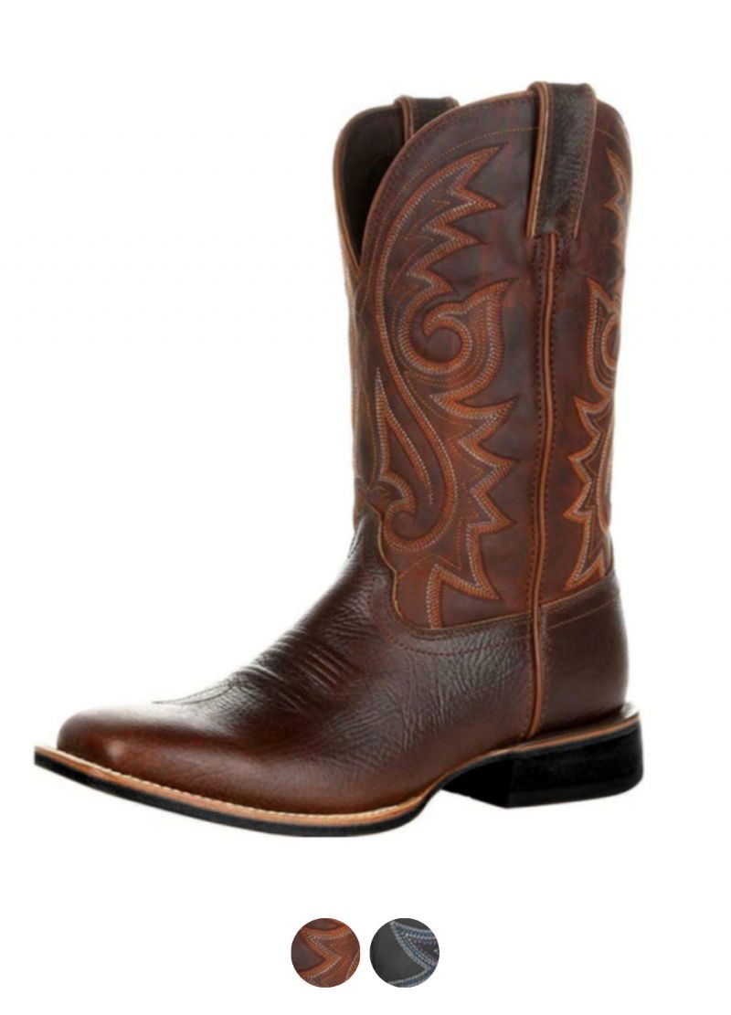 Atenas Unisex Western Saappaat
