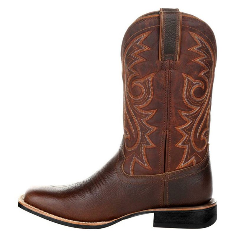 Atenas Unisex Western Saappaat - Ruskea