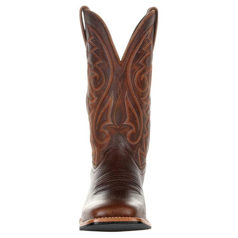 Atenas Unisex Western Saappaat - Ruskea