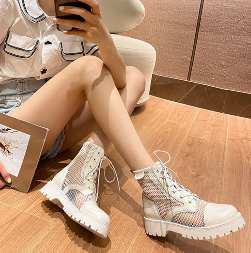 Augusta Naisten Saappaat - Beige