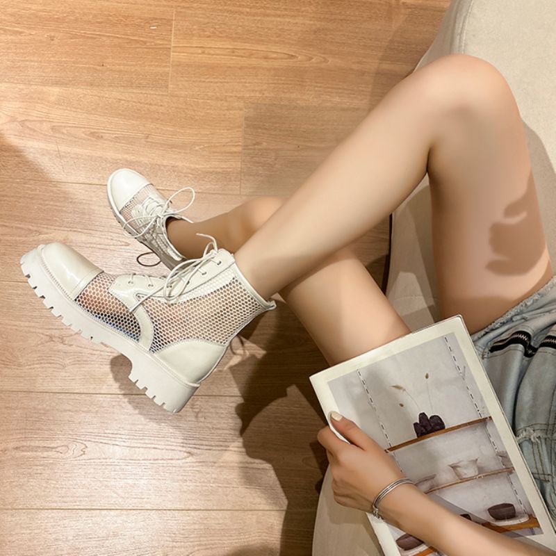 Augusta Naisten Saappaat - Beige