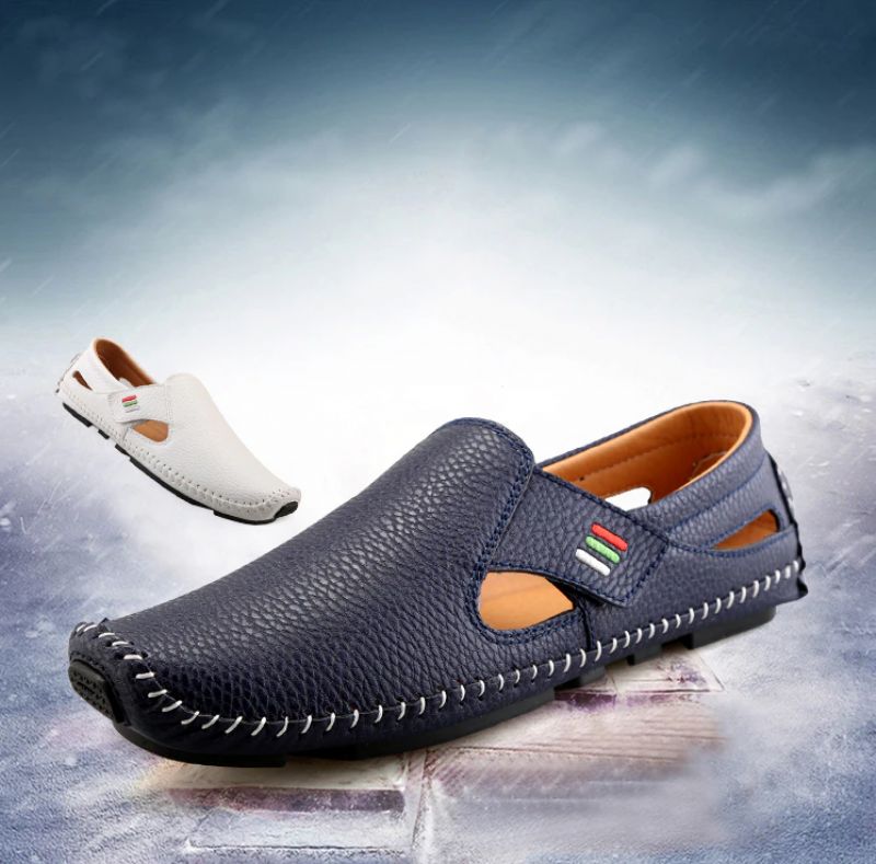 Augusto Miesten Loafers Vapaa-ajan Kengät - Musta