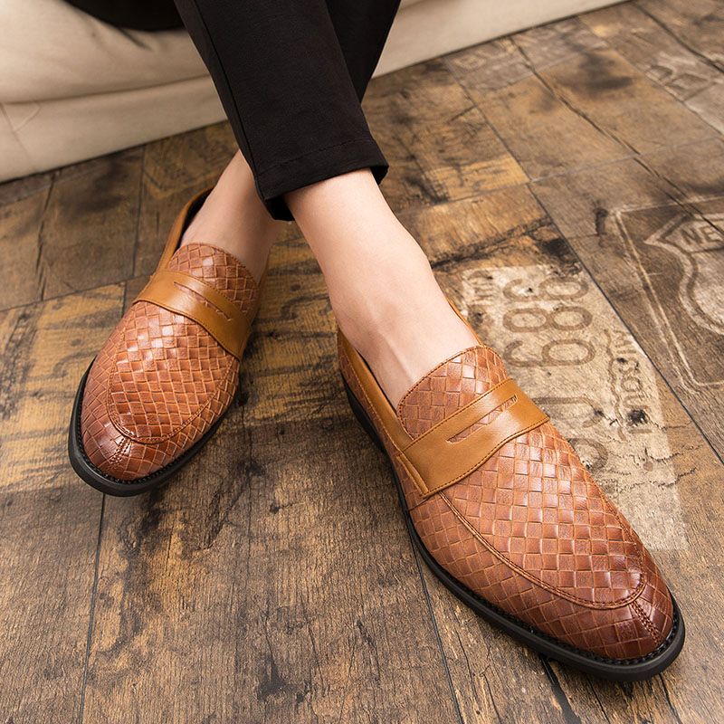Barot Miesten Loafers -mekkokengät - Sininen