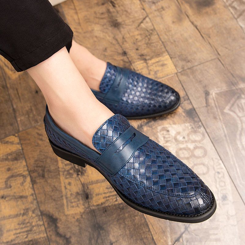 Barot Miesten Loafers -mekkokengät - Sininen