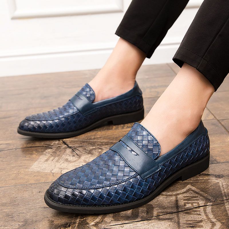 Barot Miesten Loafers -mekkokengät - Sininen
