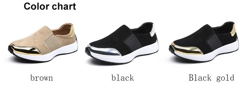 Barry Slip-ons - Musta Kulta