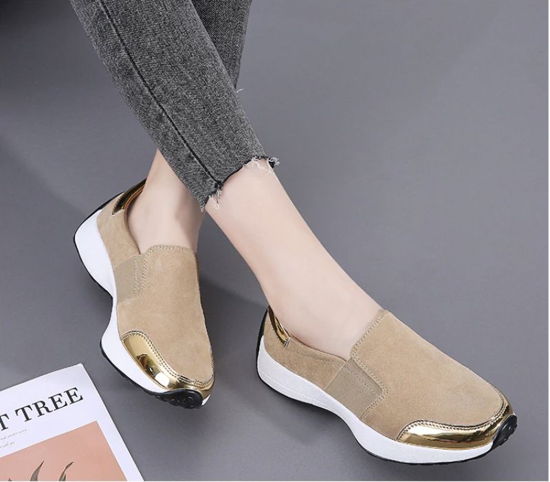 Barry Slip-ons - Musta Kulta
