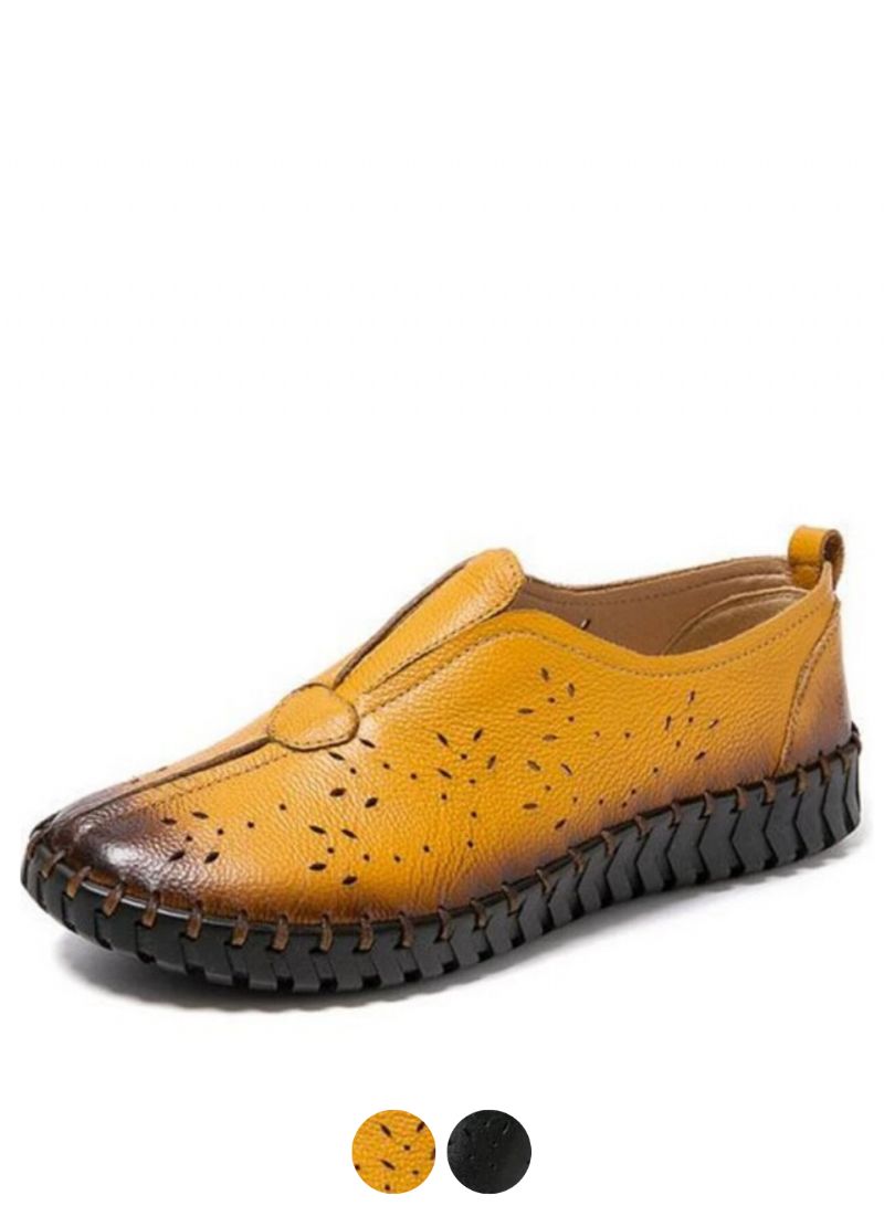 Berta Naisten Nahkaiset Hengittävät Loafer-kengät