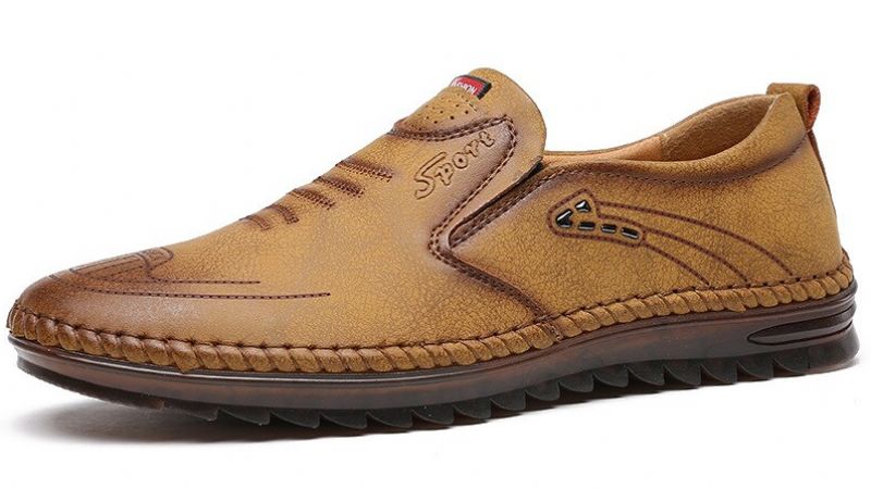 Betan Miesten Loafers Vapaa-ajan Kengät - Musta