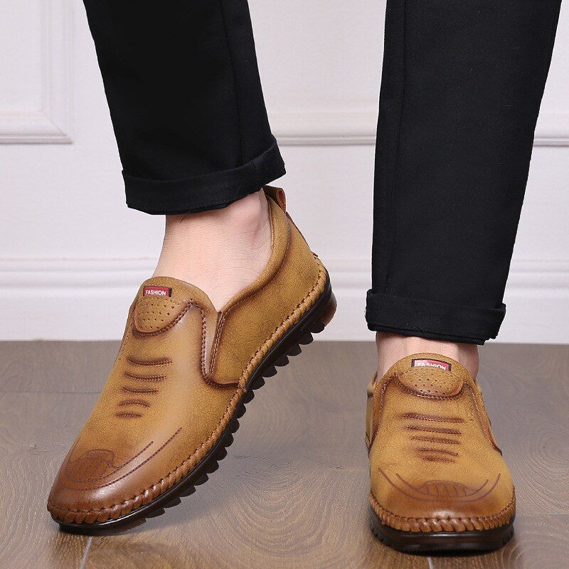 Betan Miesten Loafers Vapaa-ajan Kengät - Musta