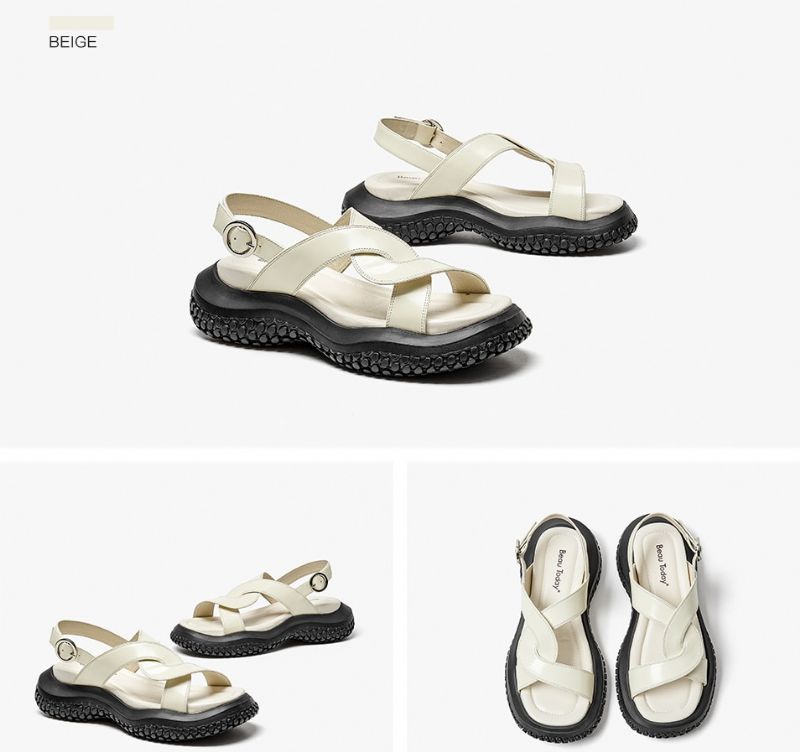 Betsy Naisten Sandaalit - Beige