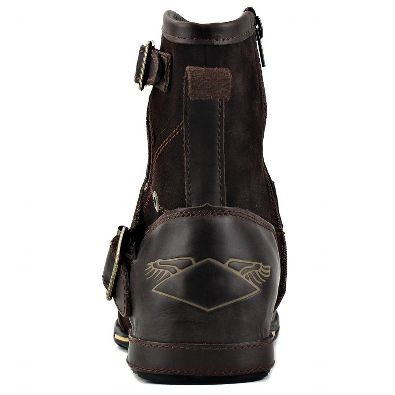 Billy Miesten Western Boot - Kahvi