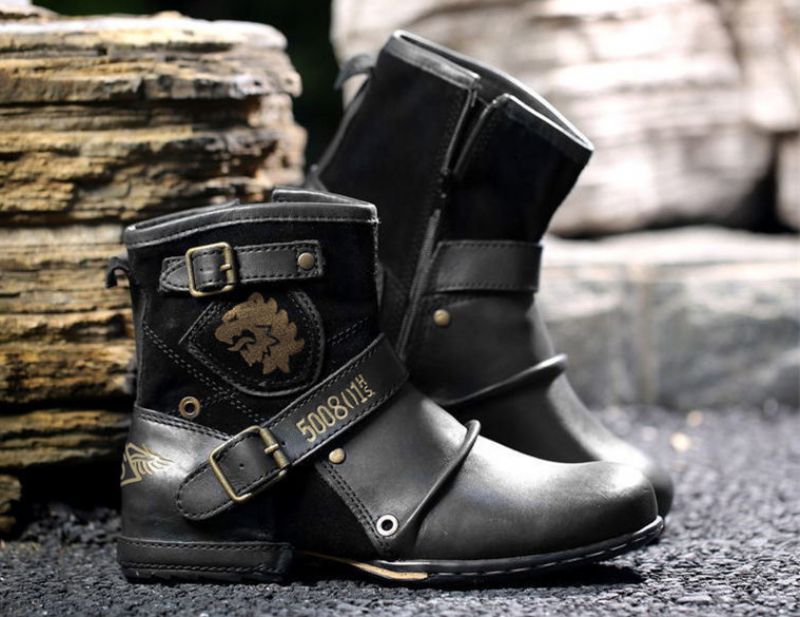 Billy Miesten Western Boot - Kahvi