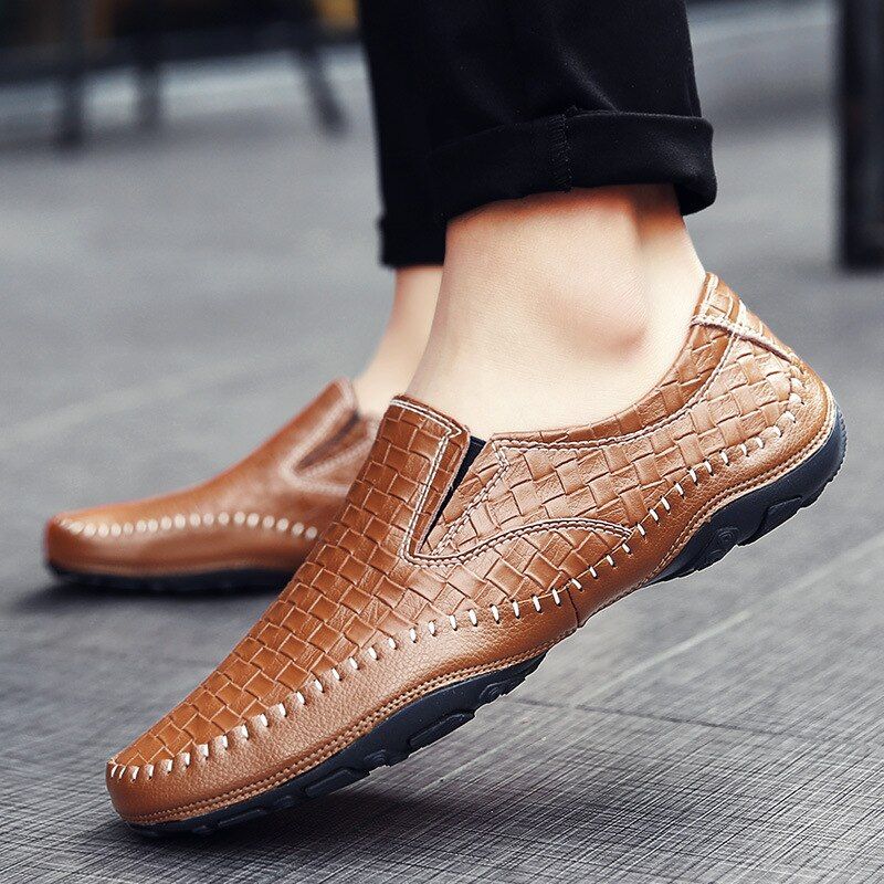 Borgon Miesten Loafers Vapaa-ajan Kengät - Musta