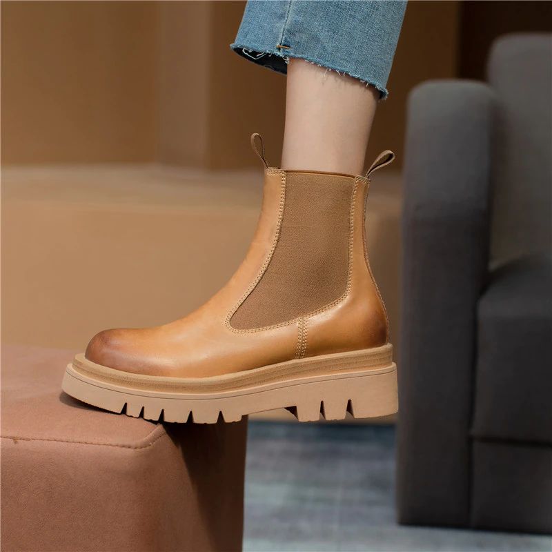 Borja Naisten Platform Mustat Saappaat - Black Velvet