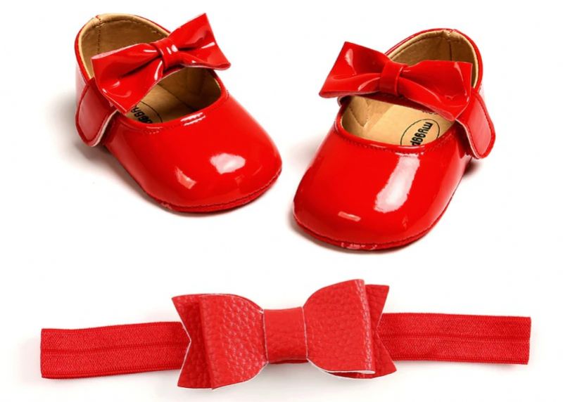 Brenda Tyttöjen Flats -kengät - Punainen