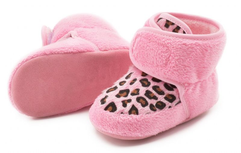 Bridget Baby Girls -lumikenkä - Musta Turkis