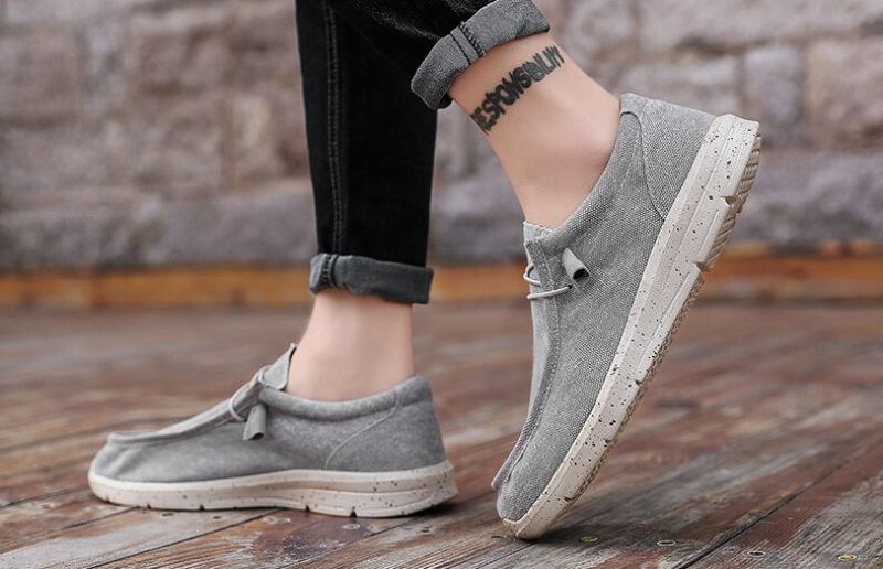 Burns Miesten Loafers -kesäkengät - Khaki