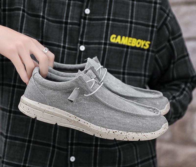 Burns Miesten Loafers -kesäkengät - Khaki
