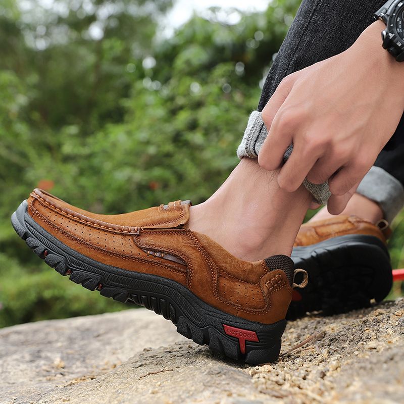 Bustamante Miesten Loafers Vapaa-ajan Kengät - Kahvi
