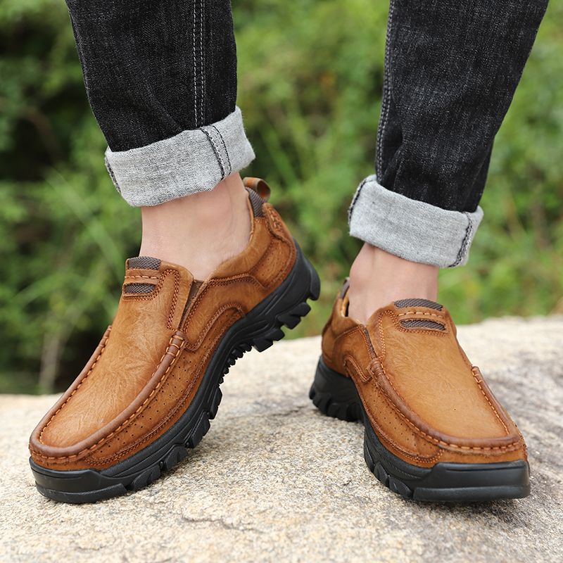Bustamante Miesten Loafers Vapaa-ajan Kengät - Kahvi