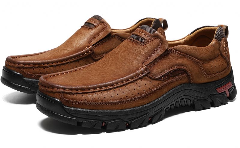 Bustamante Miesten Loafers Vapaa-ajan Kengät - Kahvi