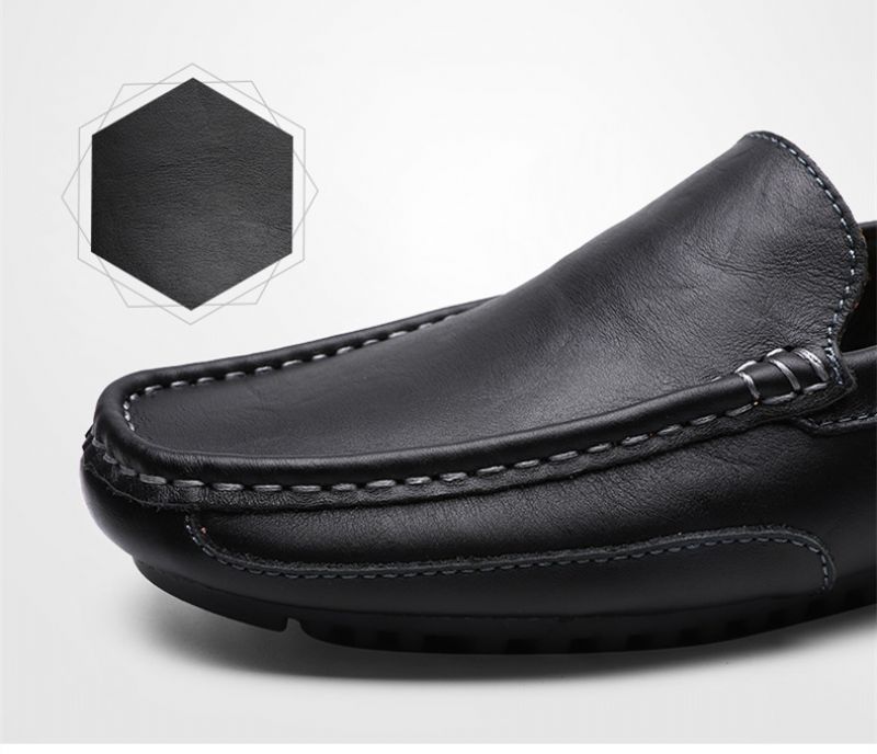 Buster Miesten Loafers Vapaa-ajan Kengät - Musta