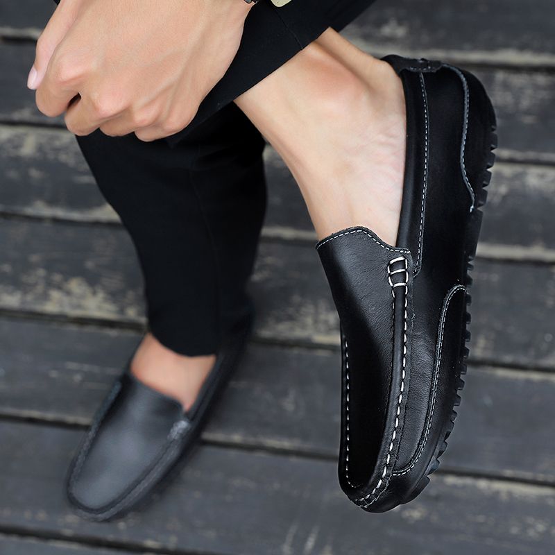 Buster Miesten Loafers Vapaa-ajan Kengät - Musta