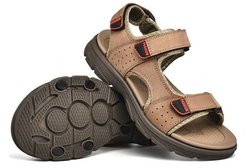 Cacique Miesten Kävelysandaalit - Khaki