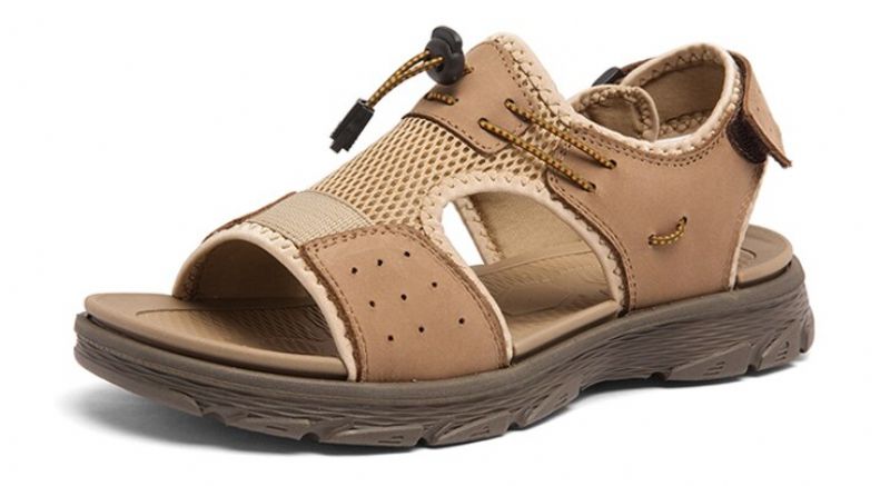 Cacique Miesten Kävelysandaalit - Khaki