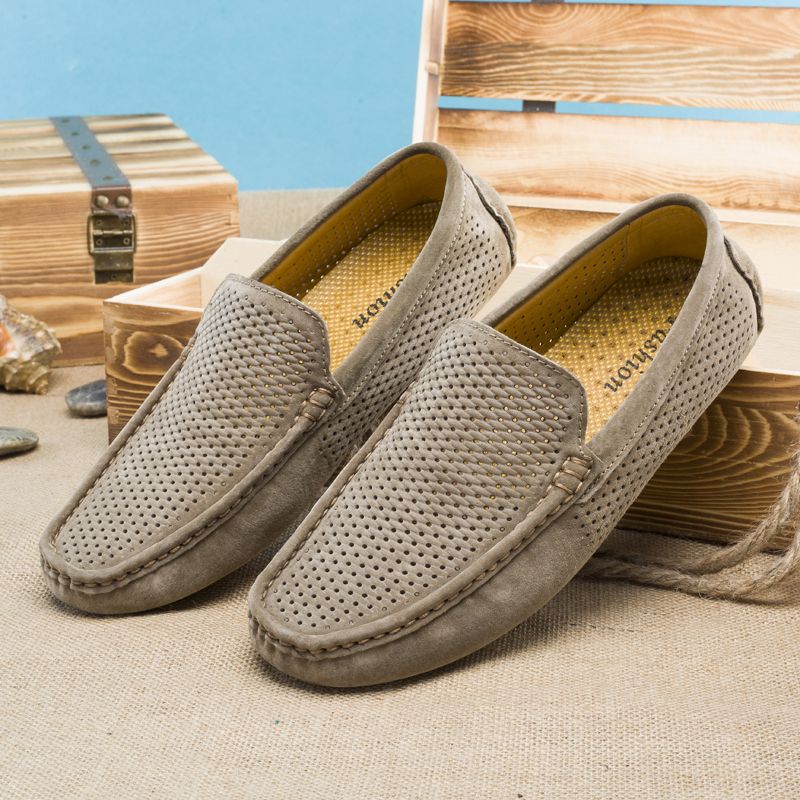 Callum Miesten Loafers Vapaa-ajan Kengät - Khaki