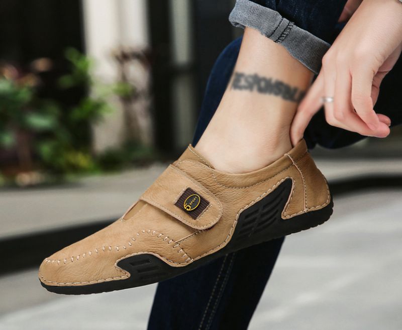 Calu Miesten Loafers Vapaa-ajan Kengät - Ruskea