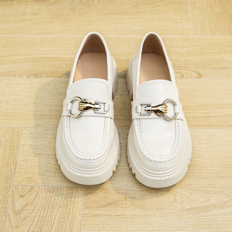 Camila Naisten Loafer-kengät - Beige