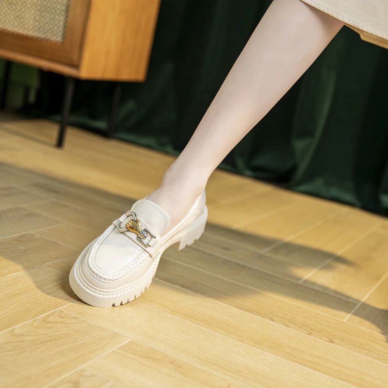 Camila Naisten Loafer-kengät - Beige