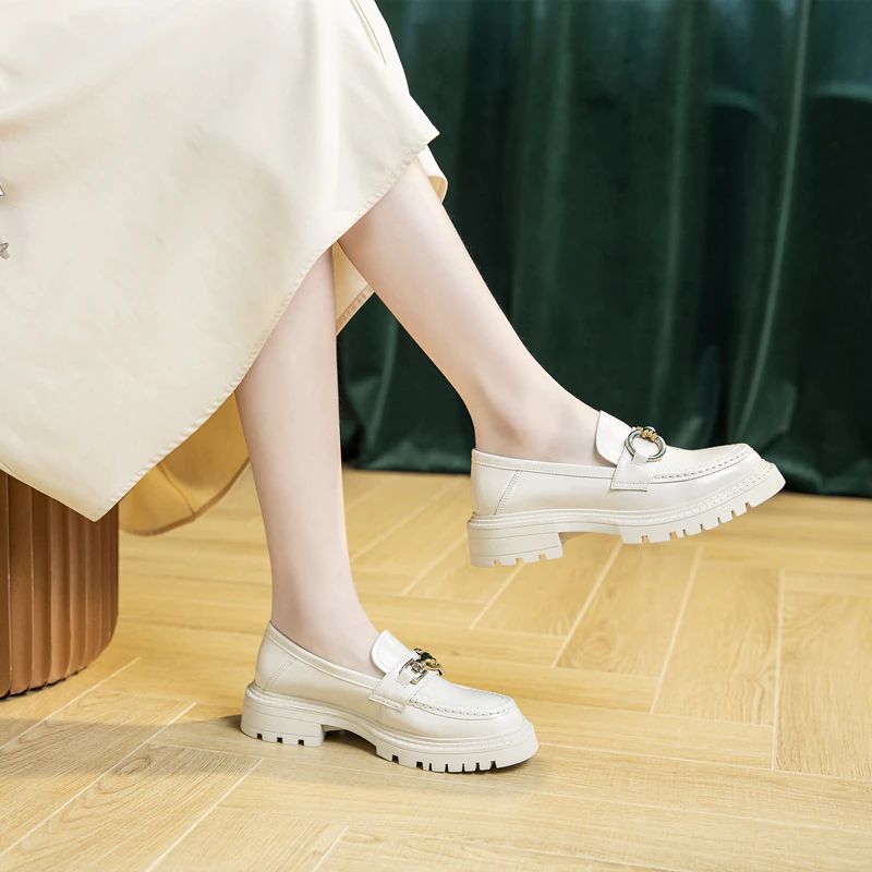 Camila Naisten Loafer-kengät - Beige