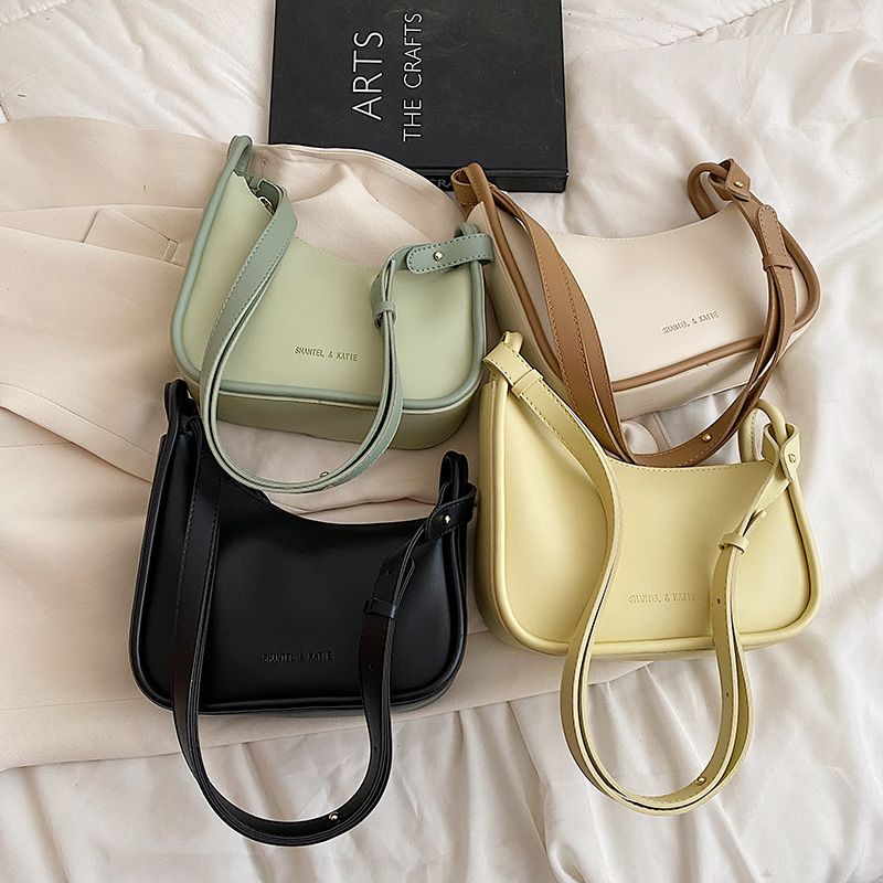 Capricho Naisten Tekonahkainen Crossbody Käsilaukku - Vihreä